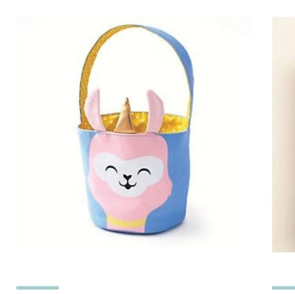New Paper Source Llama Easter Bunny basket